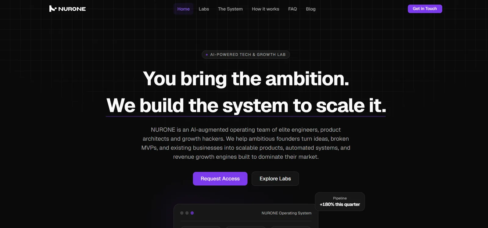Nurone screenshot