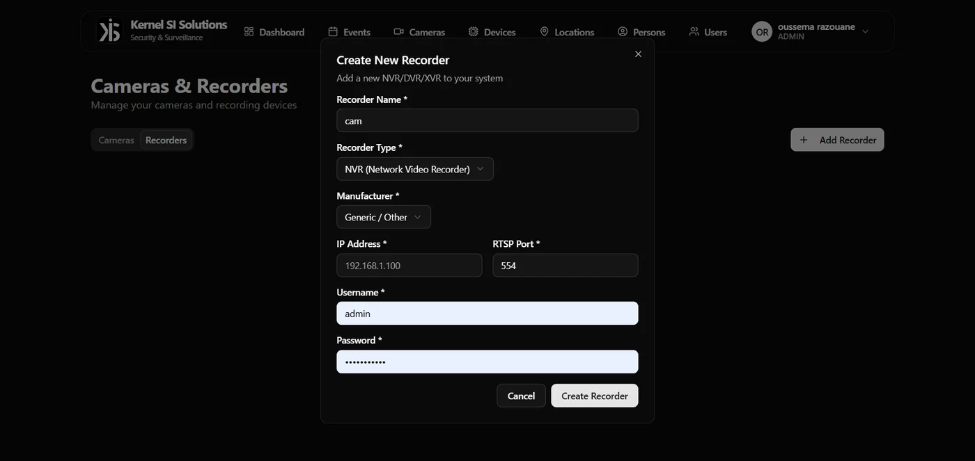 Distributed IoT Security Platform screenshot